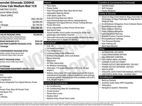 Used 2025 Chevrolet Silverado 2500 Custom w/ Custom Value Package AWD/4WD image 9