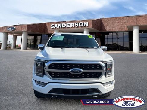 Certified 2023 Ford F150 Platinum w/ Equipment Group 701A High AWD/4WD image 8