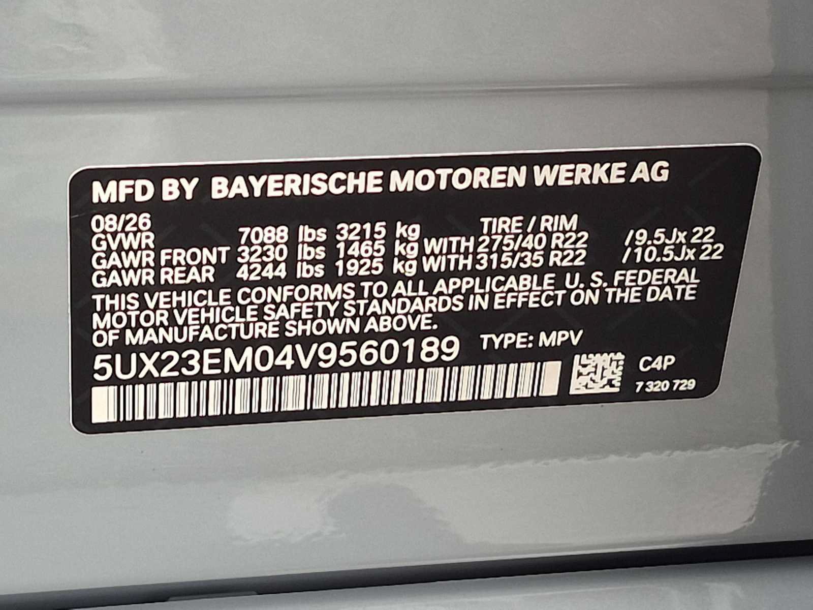 Used 2027 BMW X7 xDrive40i w/ M Sport Package AWD/4WD image 38