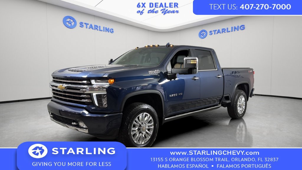 Used 2022 Chevrolet Silverado 2500 High Country w/ Technology Package AWD/4WD image 1