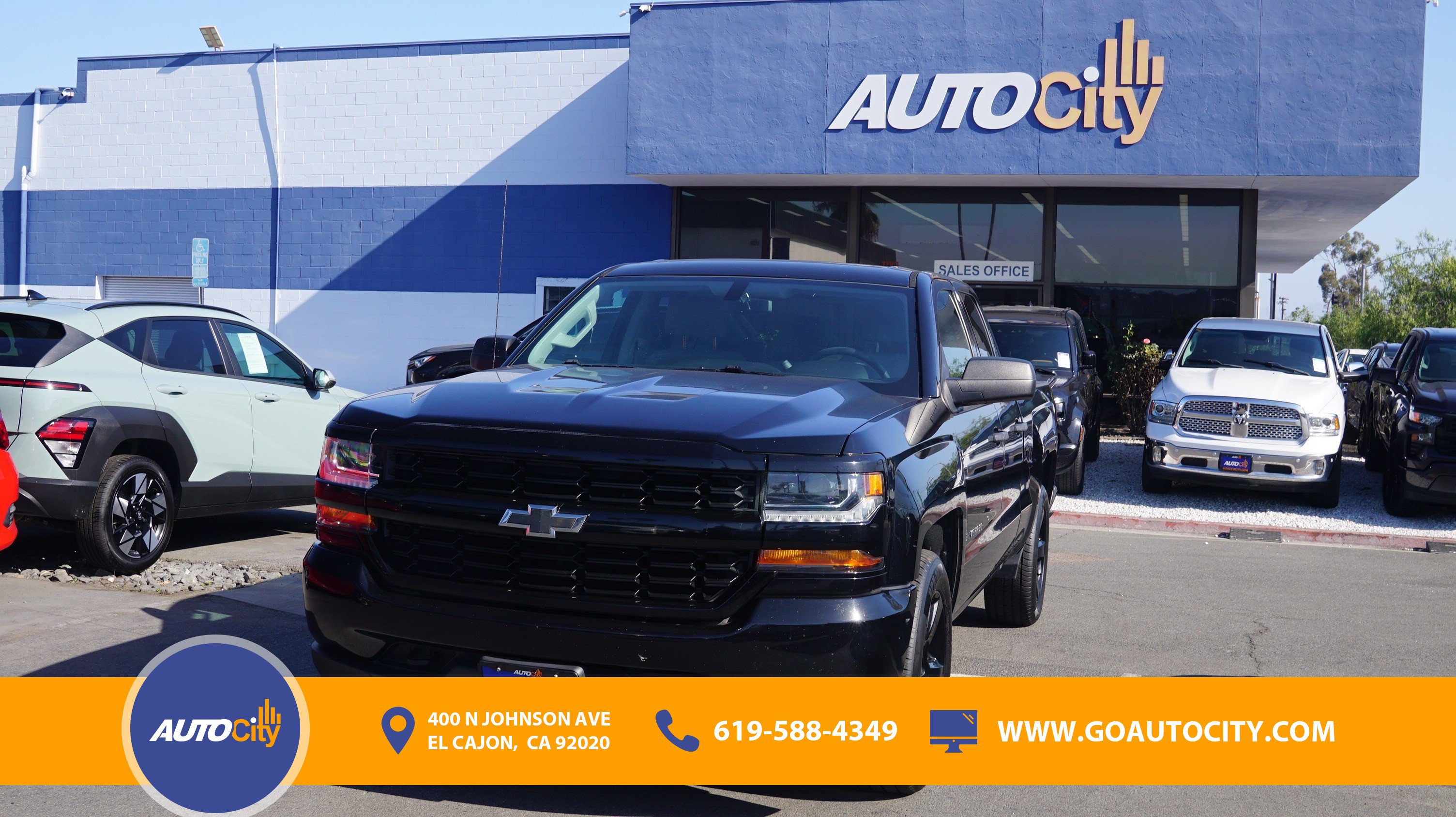 Used 2017 Chevrolet Silverado 1500 Custom RWD image 1