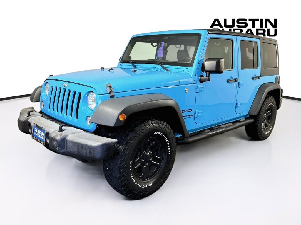 Used 2018 Jeep Wrangler Unlimited Sport w/ Connectivity Group AWD/4WD image 3