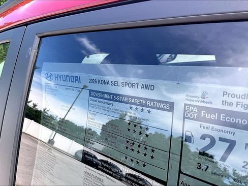 New 2026 Hyundai Kona SEL Sport AWD/4WD image 14