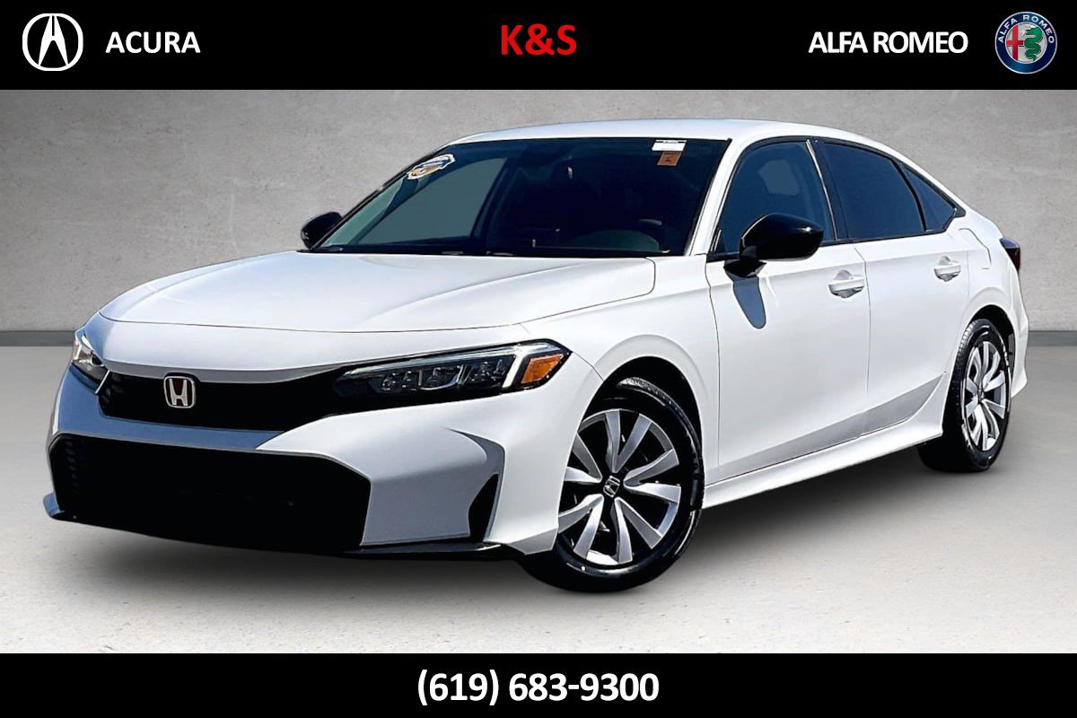 Used 2025 Honda Civic LX image 1