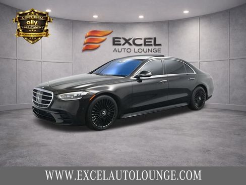 Used 2021 Mercedes-Benz S 580 4MATIC Sedan w/ AMG Line image 1