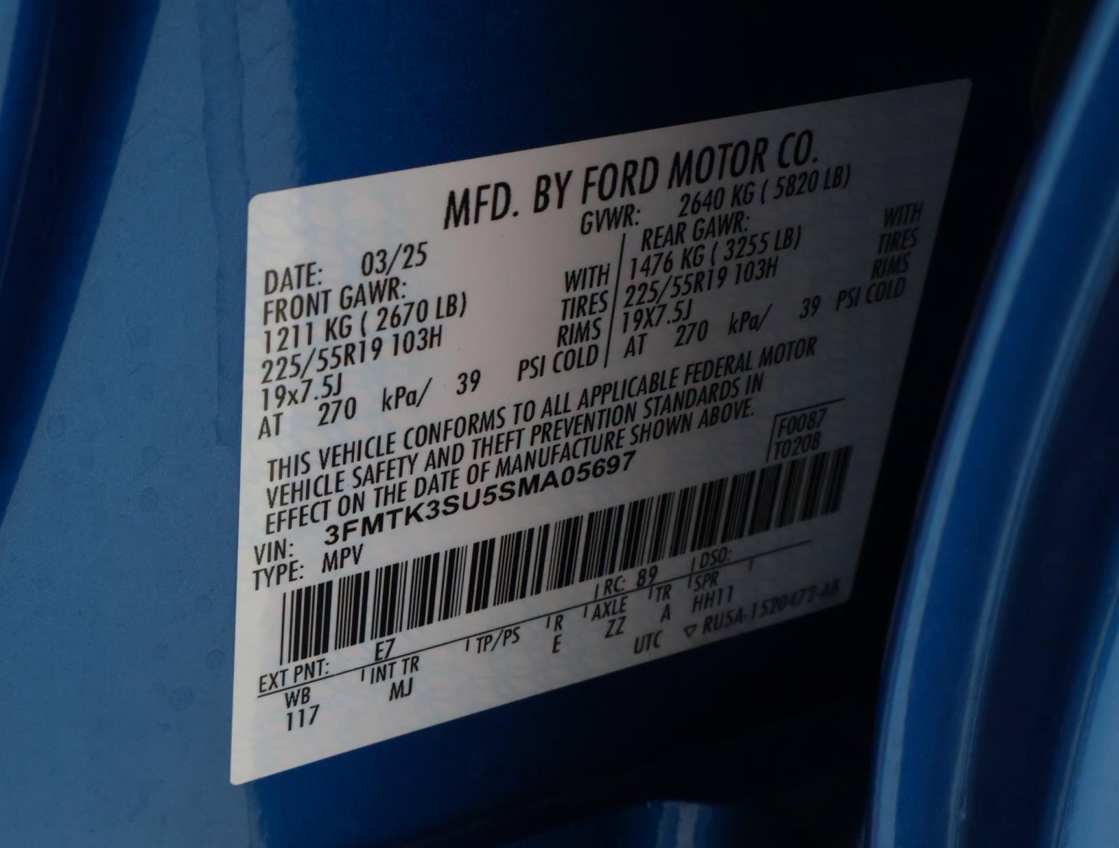 Used 2025 Ford Mustang Mach-E Premium AWD/4WD image 24