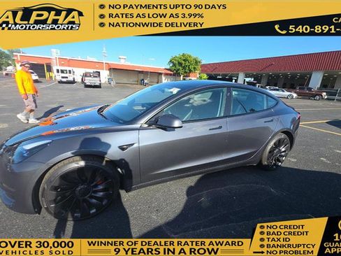 Used 2023 Tesla Model 3 Performance AWD/4WD image 1