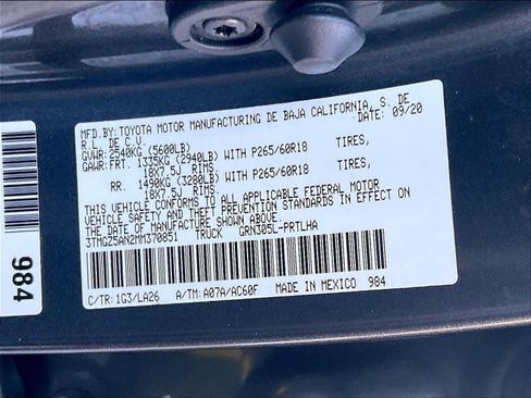 Used 2021 Toyota Tacoma Limited w/ Nightshade Package image 34