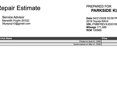 Used 2018 Toyota RAV4 LE w/ All Weather Liner Package image 4