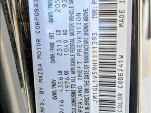 Used 2017 MAZDA MAZDA6 Touring image 26