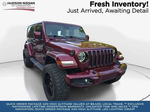 Used 2021 Jeep Wrangler Unlimited Sahara AWD/4WD image 1