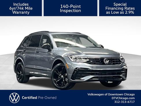 Used 2023 Volkswagen Tiguan SE R-Line AWD/4WD image 1