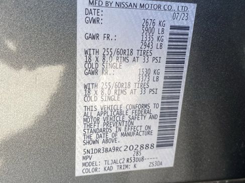 Used 2024 Nissan Pathfinder SV image 28