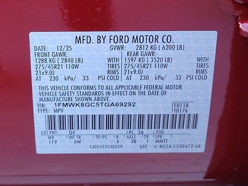 New 2026 Ford Explorer ST w/ Sun And Sound Package image 13