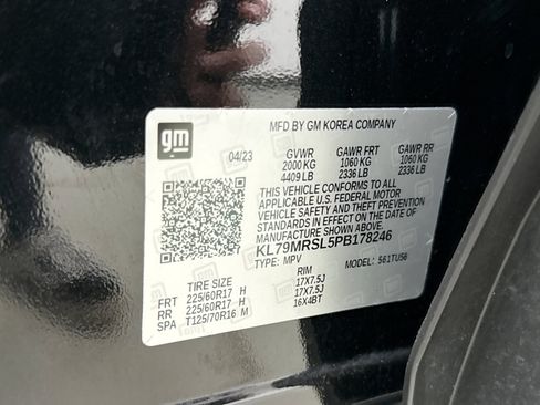 Used 2023 Chevrolet TrailBlazer LT AWD/4WD image 13