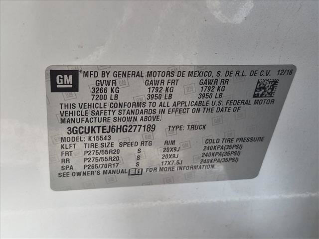 Used 2017 Chevrolet Silverado 1500 High Country AWD/4WD image 15