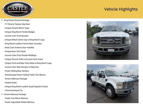 Used 2008 Ford F450 4x4 Crew Cab Super Duty image 3