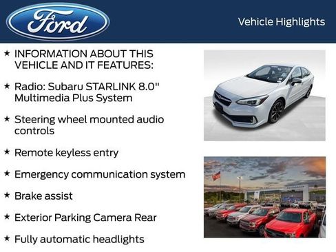 Used 2021 Subaru Impreza 2.0i Limited AWD/4WD image 5