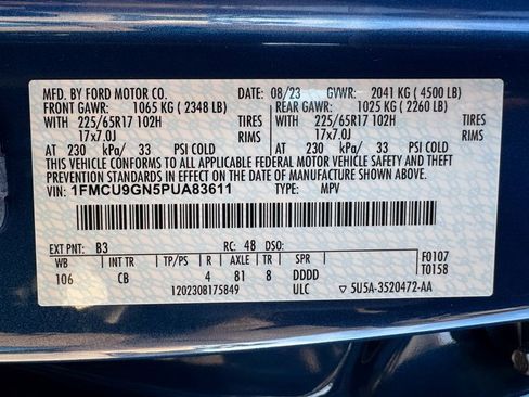 Certified 2023 Ford Escape Active w/ Tech Pack #2 image 28