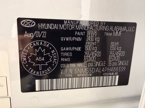 Used 2023 Hyundai Santa Fe Calligraphy AWD/4WD image 50