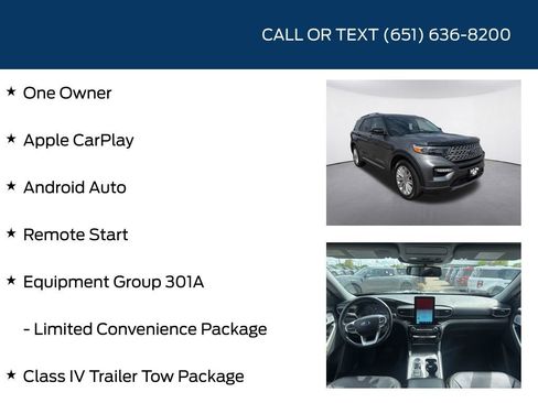 Used 2023 Ford Explorer Limited w/ Limited Technology Package AWD/4WD image 5