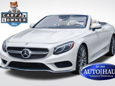Used 2017 Mercedes-Benz S 550 Cabriolet image 1