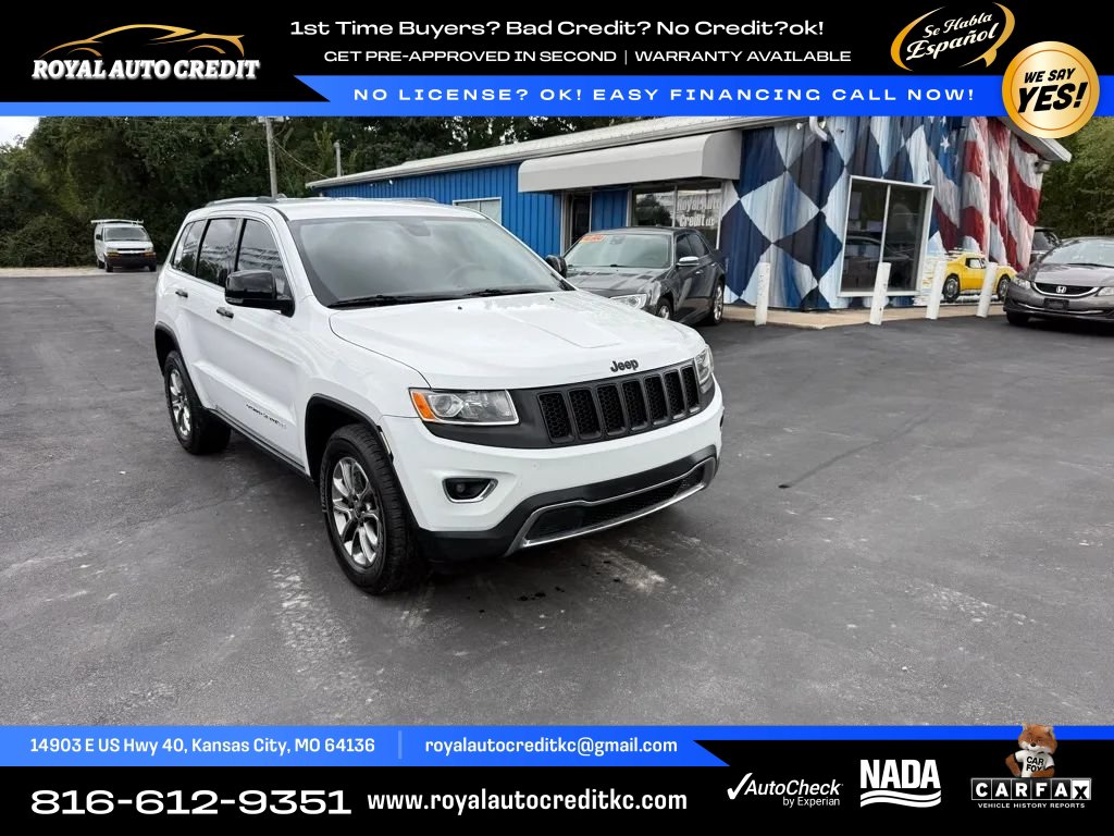 Used 2015 Jeep Grand Cherokee Limited w/ Trailer Tow Group IV RWD image 2