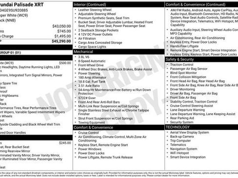 Used 2025 Hyundai Palisade XRT FWD image 39