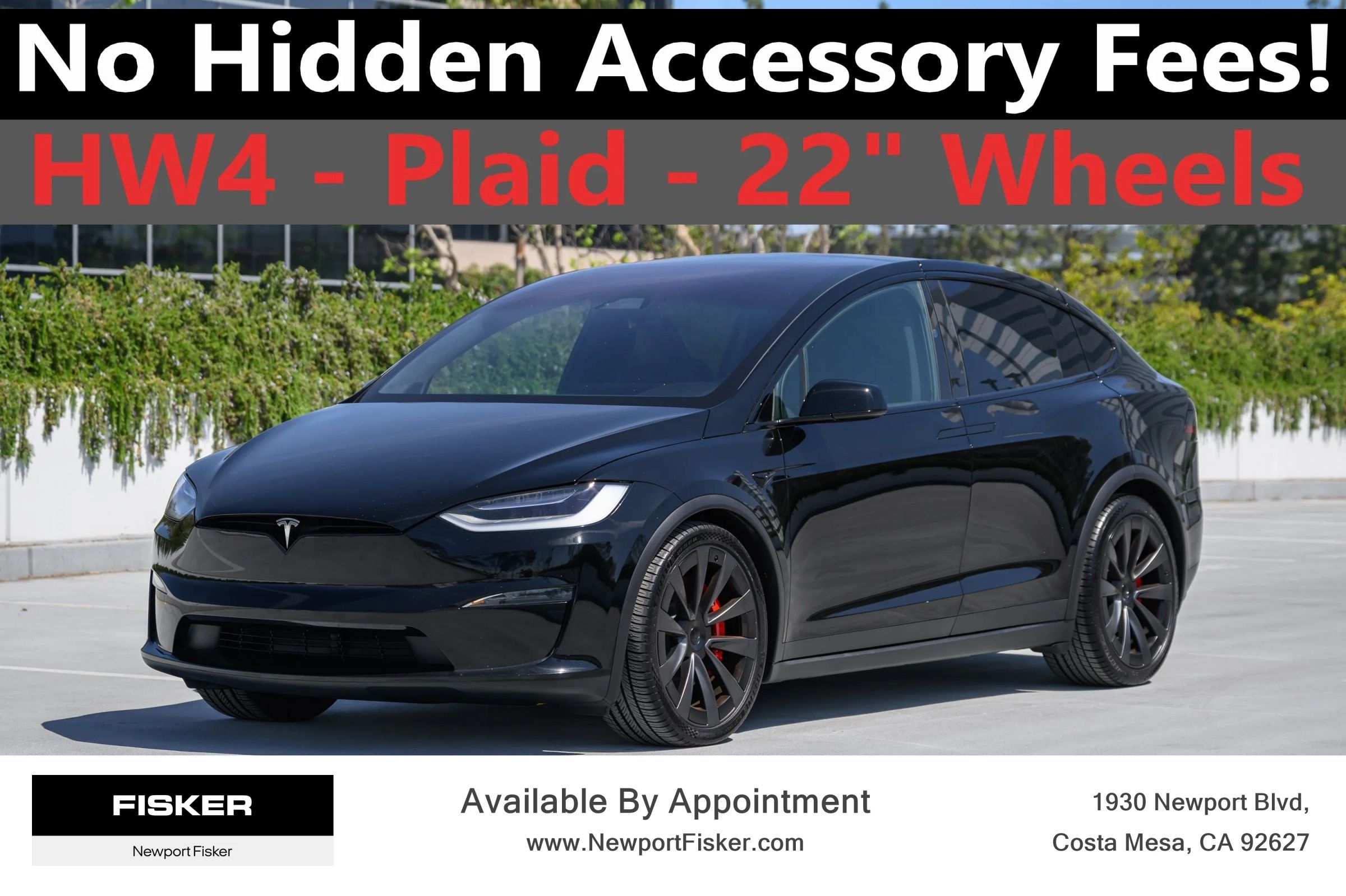 Used 2023 Tesla Model X Plaid AWD/4WD image 1