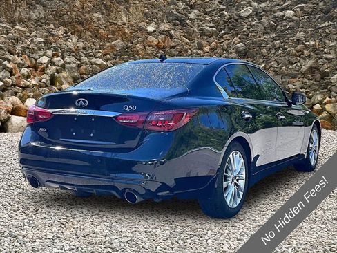 Used 2021 INFINITI Q50 Luxe w/ Cargo Package AWD/4WD image 2