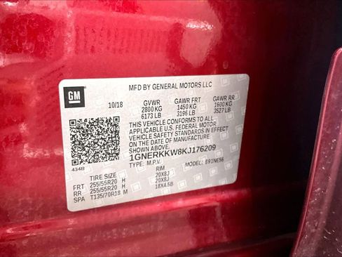 Used 2019 Chevrolet Traverse Premier w/ Driver Confidence II Package image 36