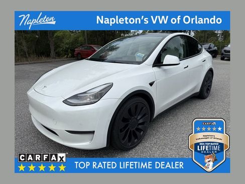 Used 2021 Tesla Model Y Performance AWD/4WD image 1