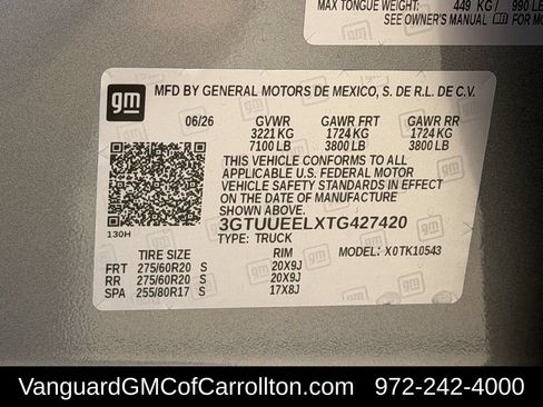 New 2026 GMC Sierra 1500 AT4 w/ AT4 Premium Package AWD/4WD image 25