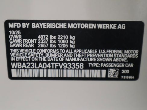 New 2026 BMW 330i xDrive Sedan w/ M Sport Package image 34