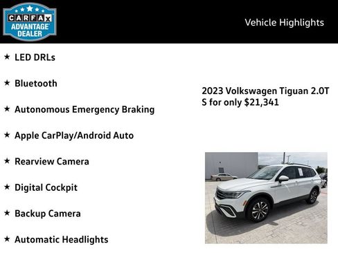 Certified 2023 Volkswagen Tiguan S AWD/4WD image 4