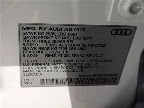 Certified 2025 Audi Q7 3.0T Premium w/ Convenience Package image 30