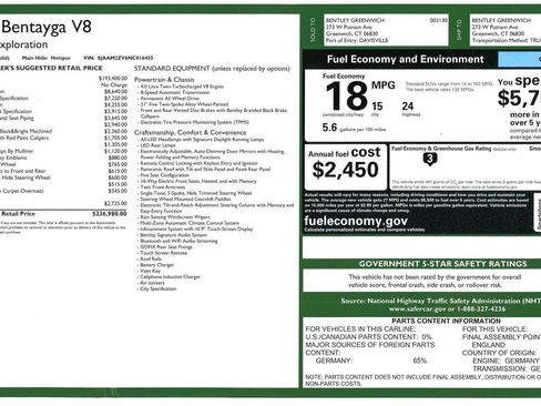 Used 2022 Bentley Bentayga AWD/4WD image 31