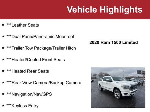Used 2020 RAM 1500 Limited image 2