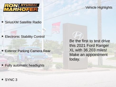 Used 2021 Ford Ranger XL AWD/4WD image 2