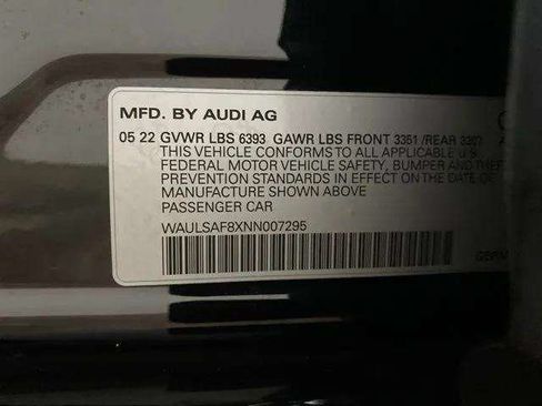 Used 2022 Audi S8 w/ S8 Comfort Plus Package AWD/4WD image 14