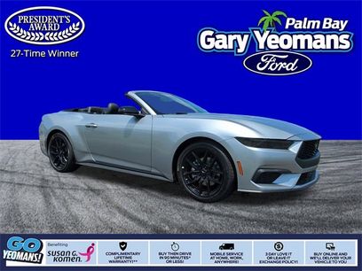 New 2025 Ford Mustang Convertible w/ Mustang Nite Pony Package