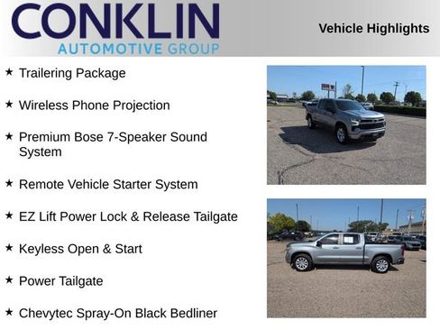 Used 2023 Chevrolet Silverado 1500 RST w/ Convenience Package II AWD/4WD image 2