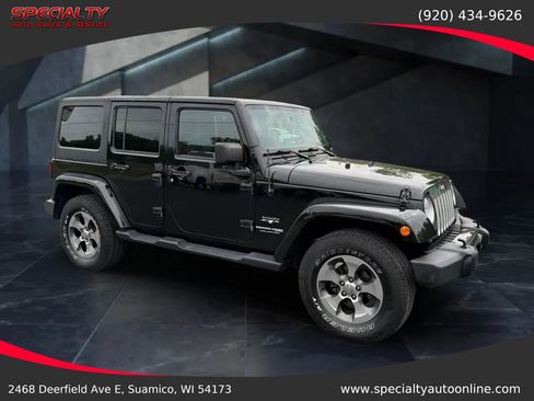 Used 2018 Jeep Wrangler Unlimited Sahara AWD/4WD image 7