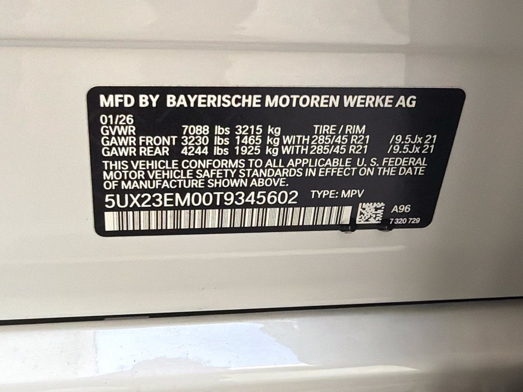 Used 2026 BMW X7 xDrive40i w/ Executive Package AWD/4WD image 66