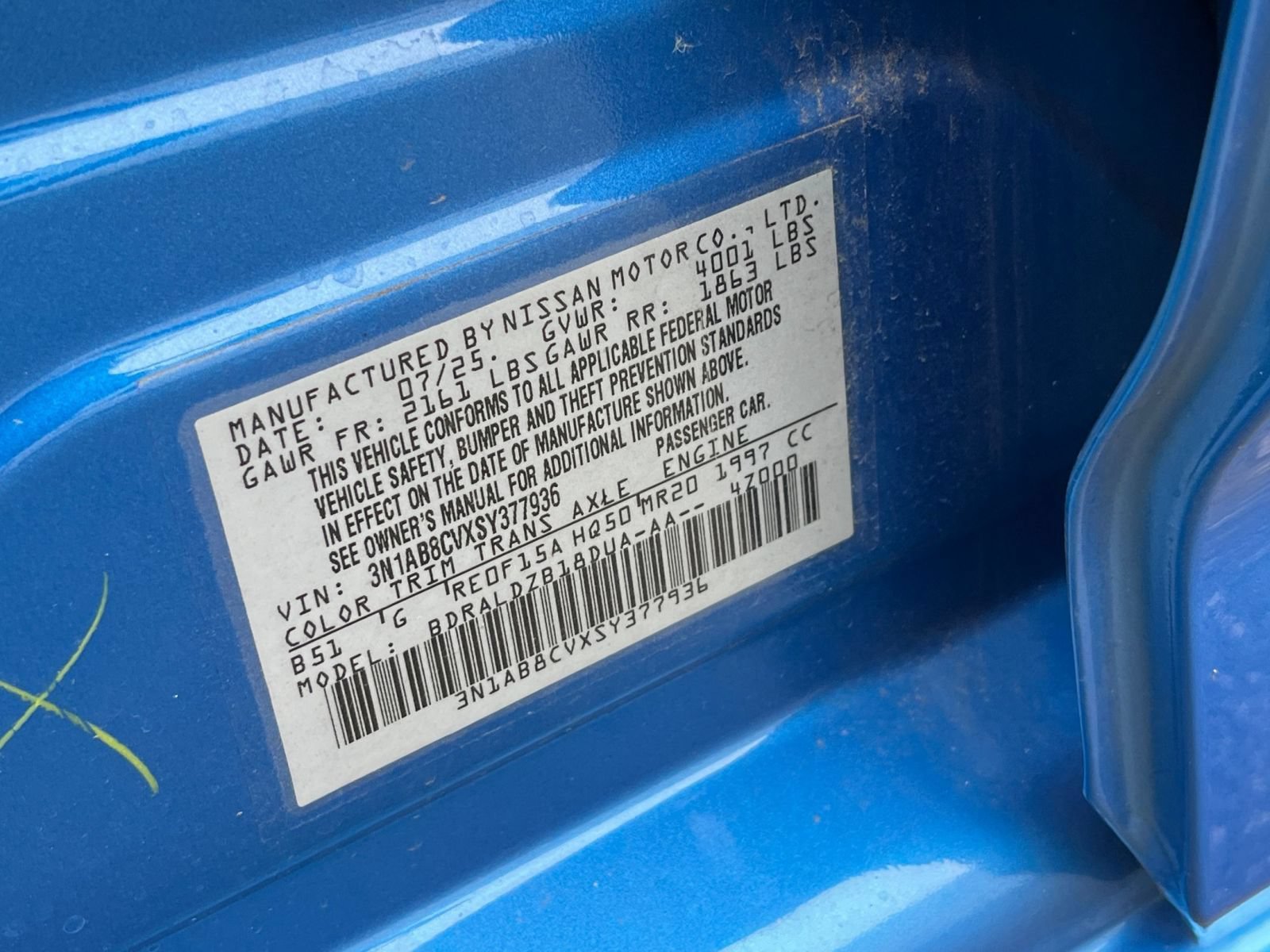 Used 2025 Nissan Sentra SV FWD image 27