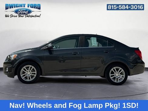 Used 2015 Chevrolet Sonic LT w/ Wheels and Fog Lamp Package FWD image 2