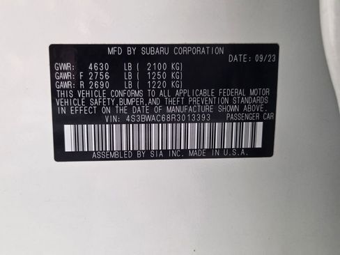 Used 2024 Subaru Legacy Premium AWD/4WD image 34