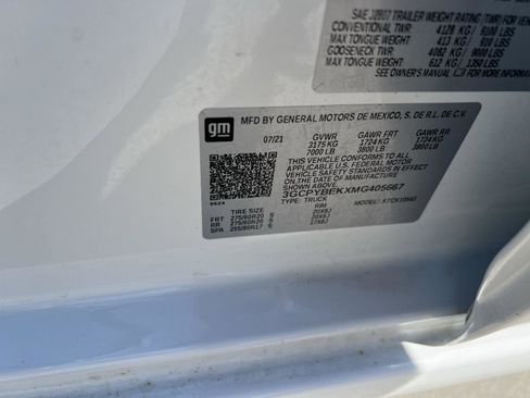 Used 2021 Chevrolet Silverado 1500 Custom image 14