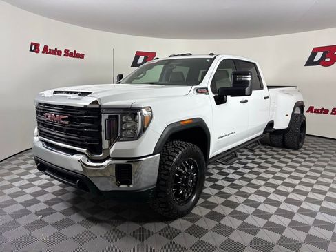 Used 2022 GMC Sierra 3500 Pro w/ Gooseneck/5TH Wheel Package AWD/4WD image 2