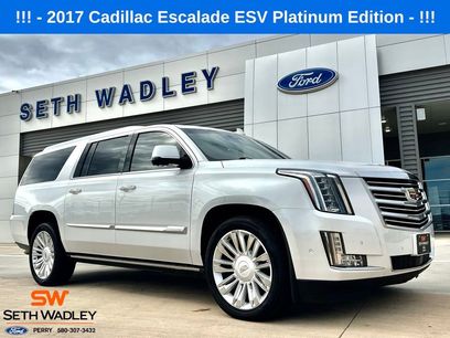 Used 2017 Cadillac Escalade ESV Platinum